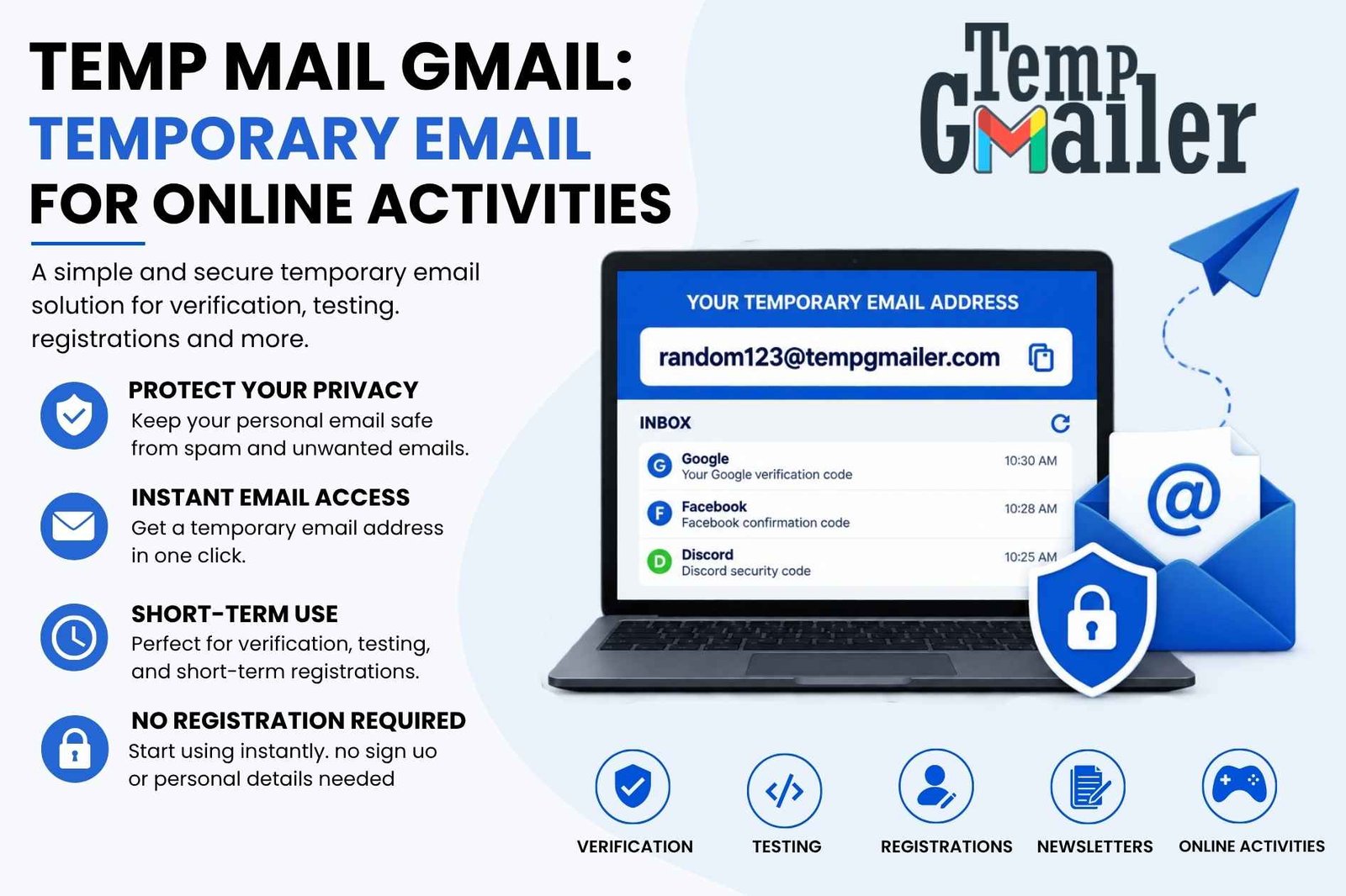 Temp Mail Gmail: Temporary Email for Online Activities
